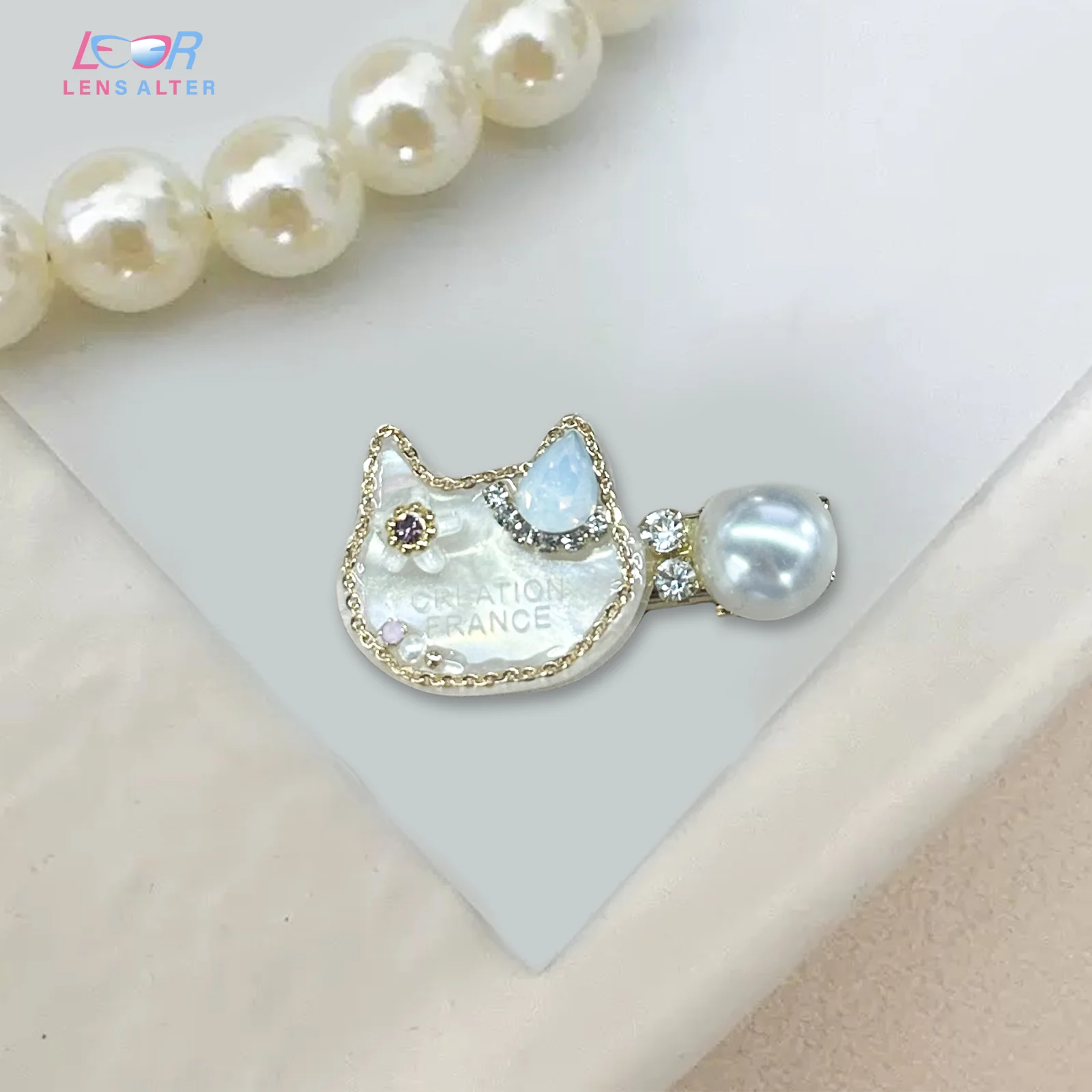Cat Metal Hair Clip