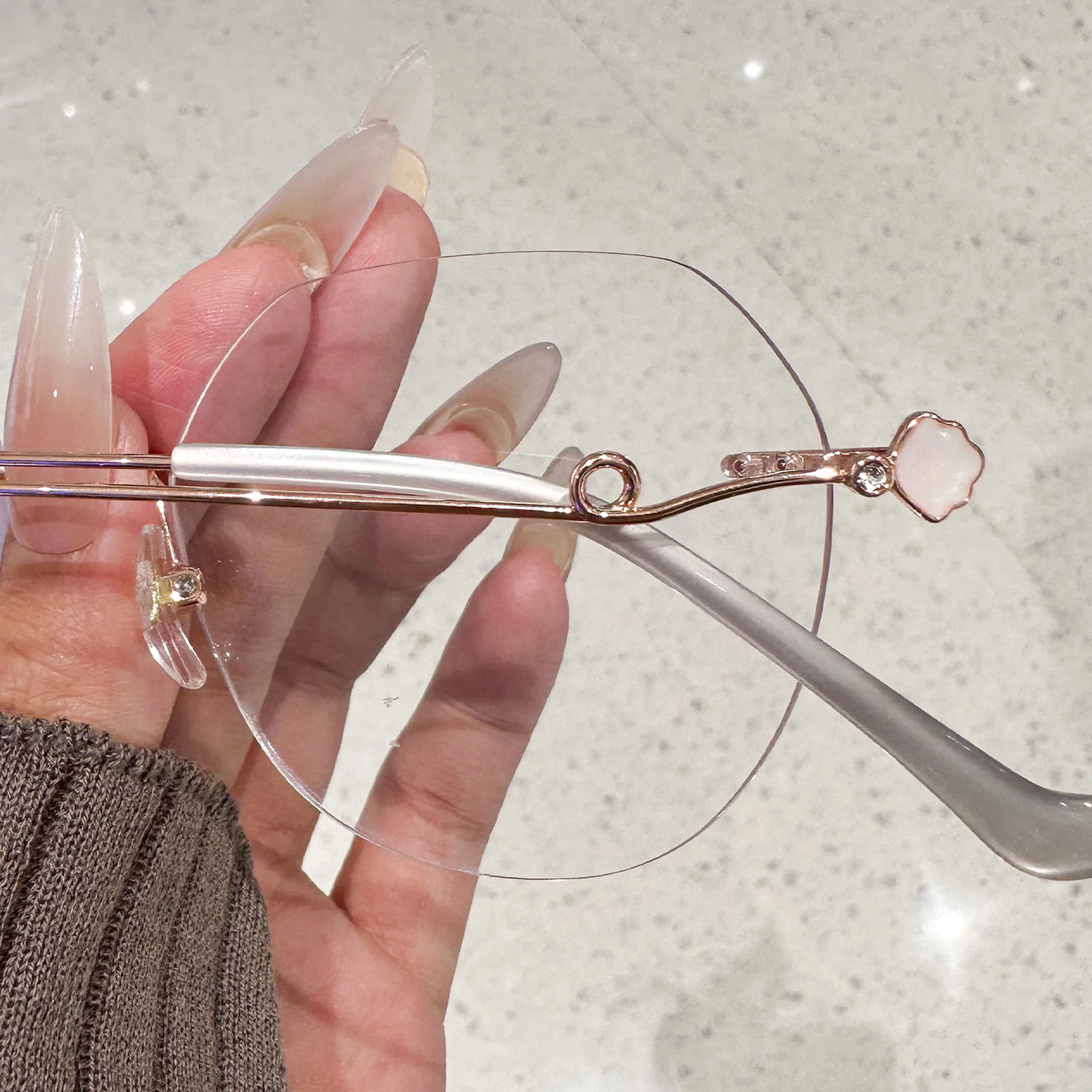 Coral Eyeglasses - Image 4