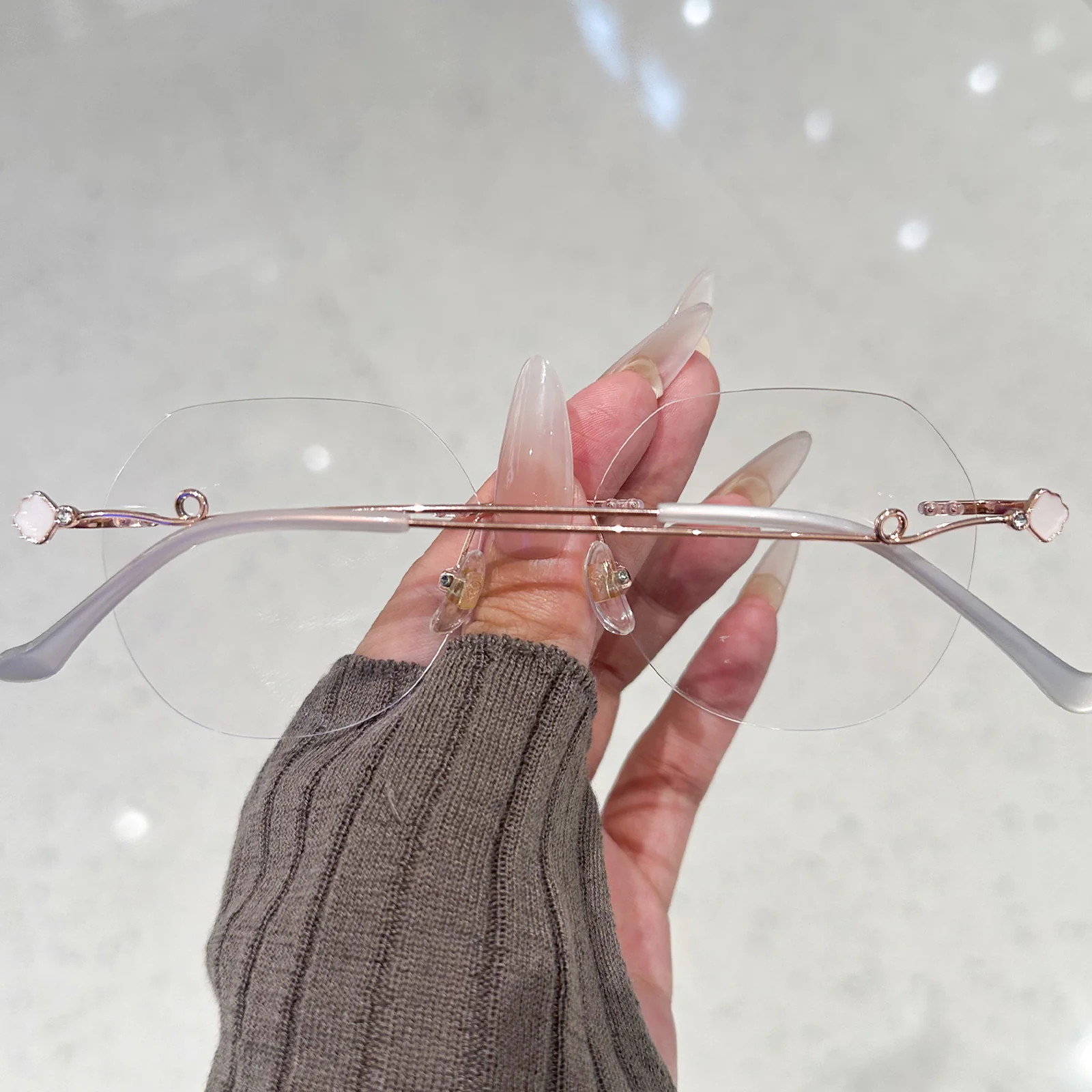 Coral Eyeglasses - Image 5