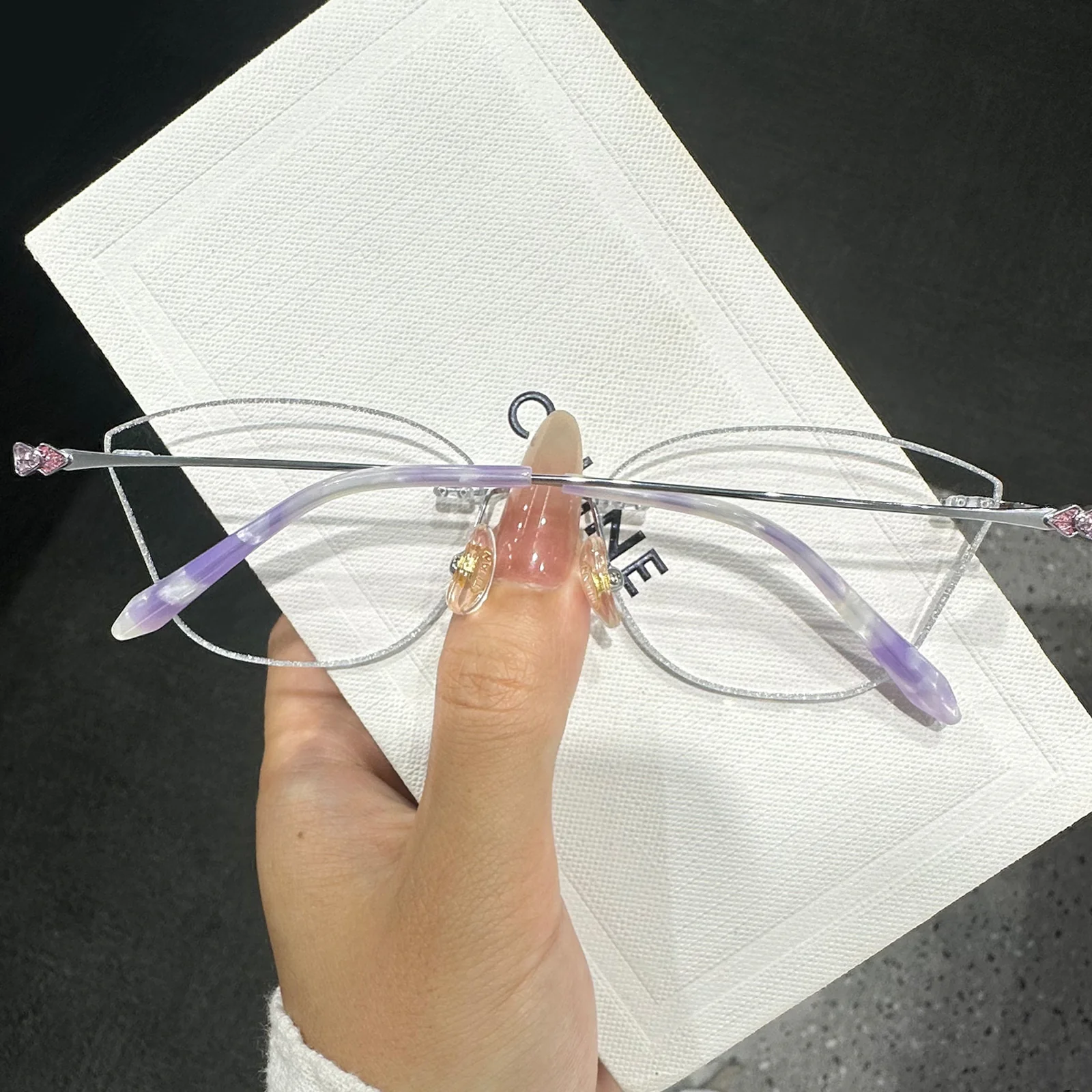 Lavender Eyeglasses - Image 3