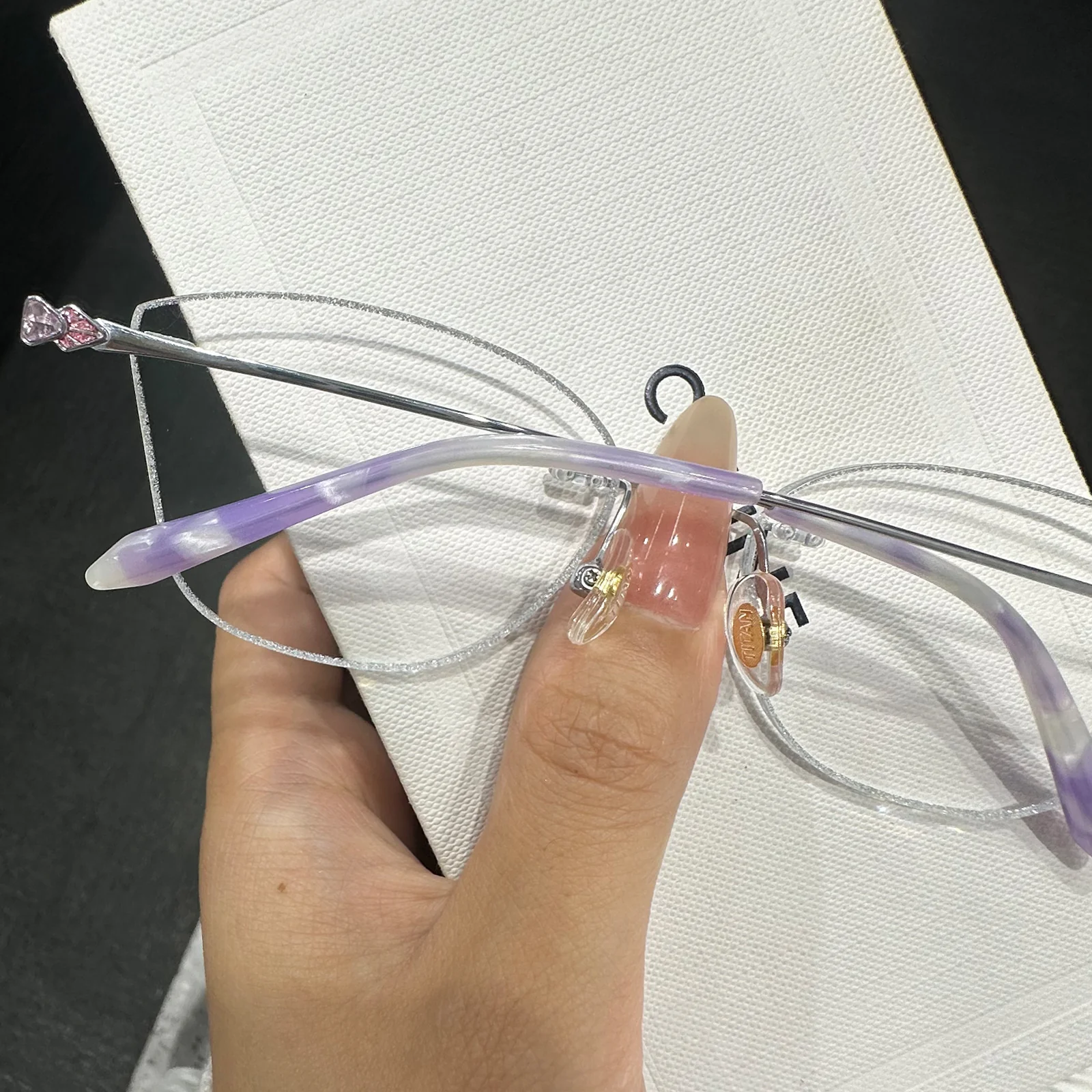 Lavender Eyeglasses - Image 4