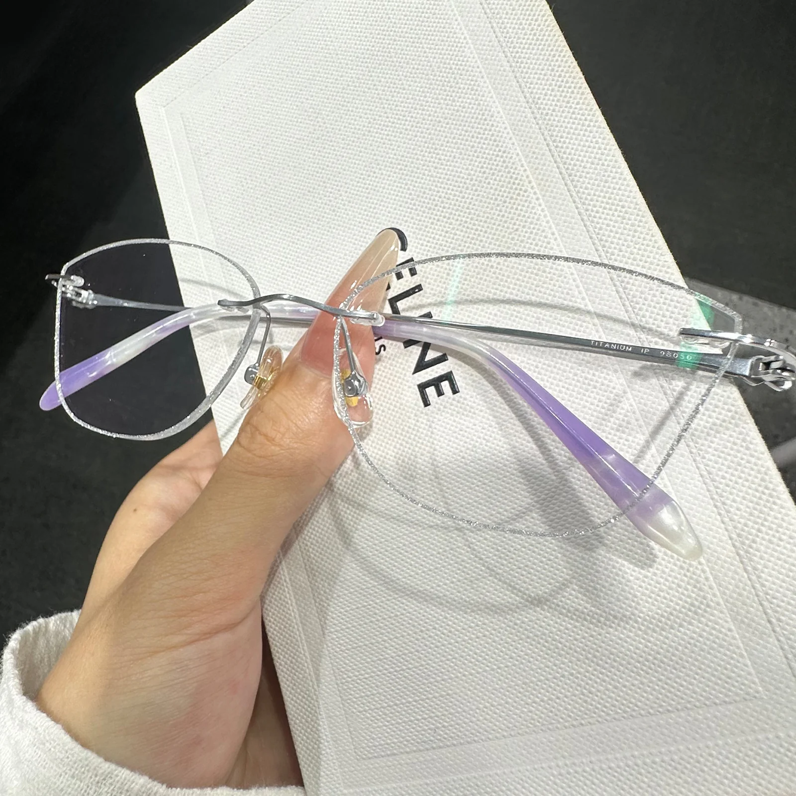 Lavender Eyeglasses - Image 5