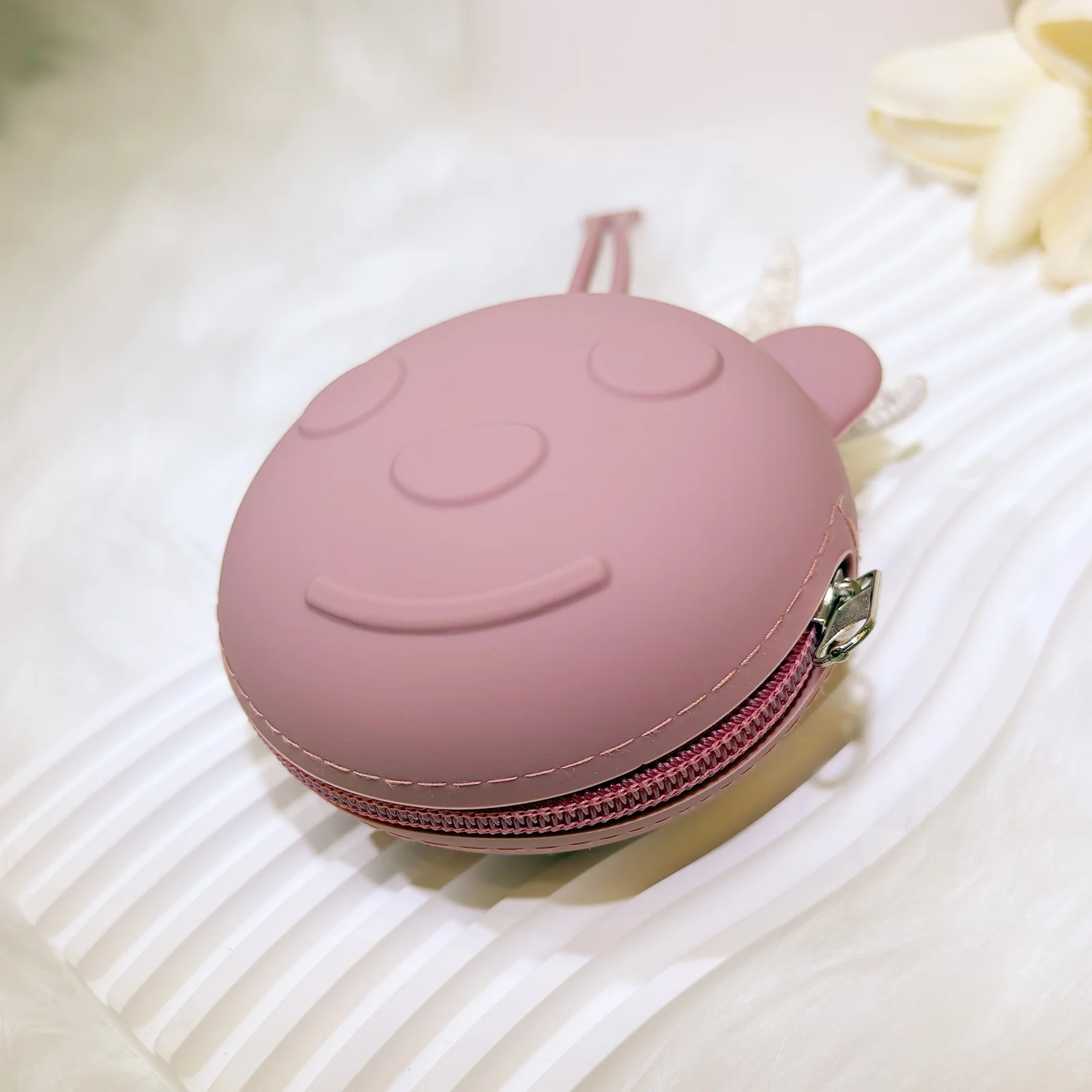 Pink Bear Soft Pouch - Image 2