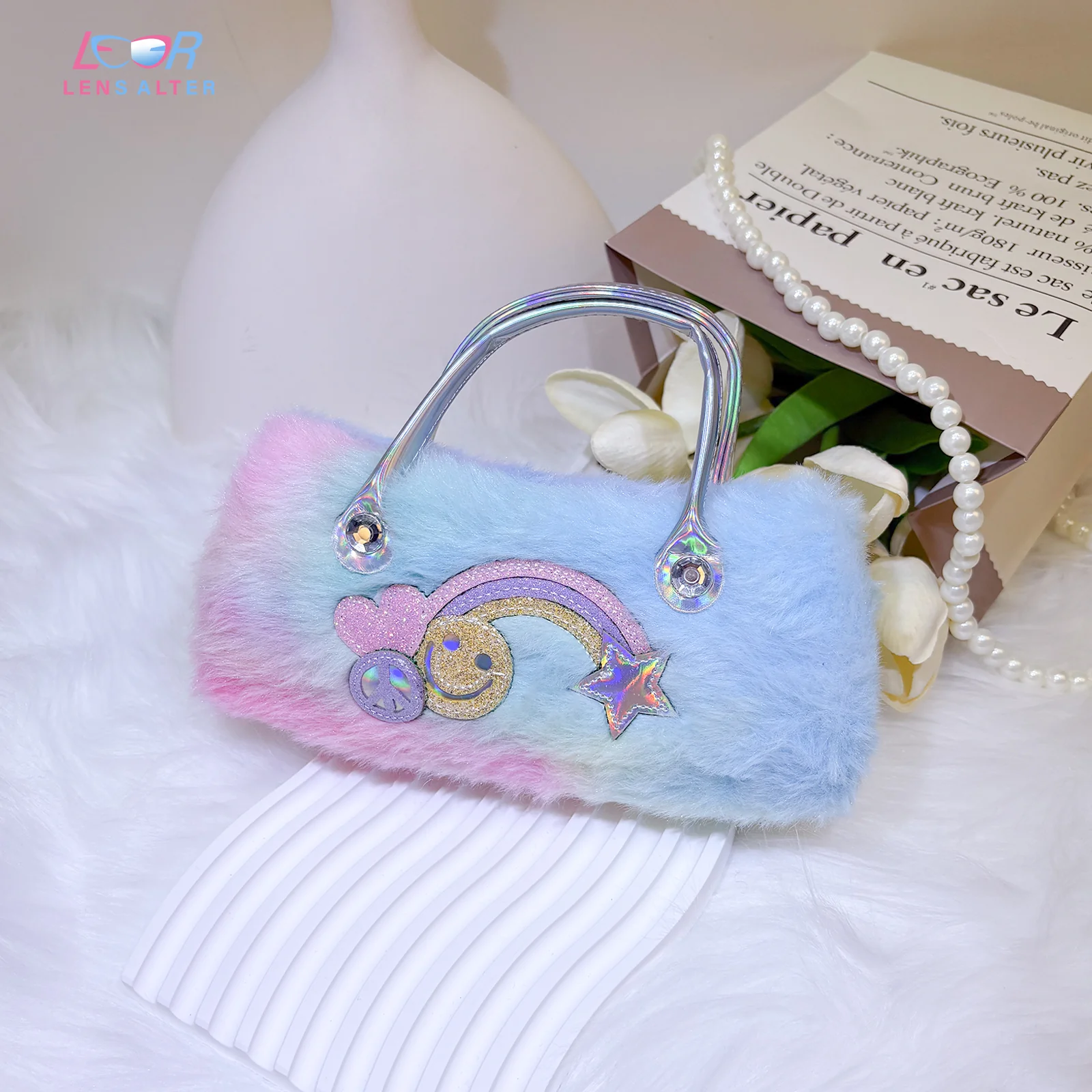 Surprise Rainbow Glasses Case (Color Random) - Image 3