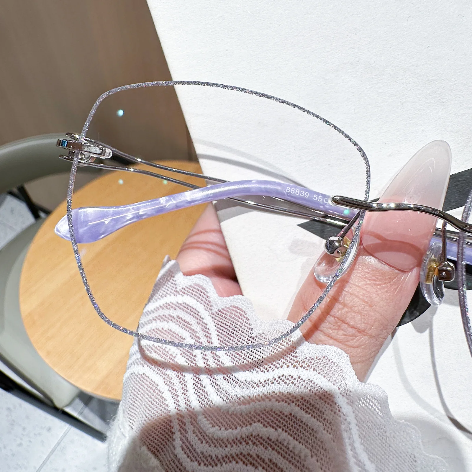 Violet Eyeglasses - Image 3